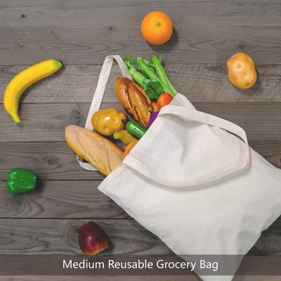 再使用可能な食料品の買い物の布は袋に入れるDIYの広告の昇進17.5 &quot; x 16.5」x 5&quot;を