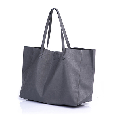 再使用可能な女性PUの革トート バック 	 L39 X W16 X H30 cm